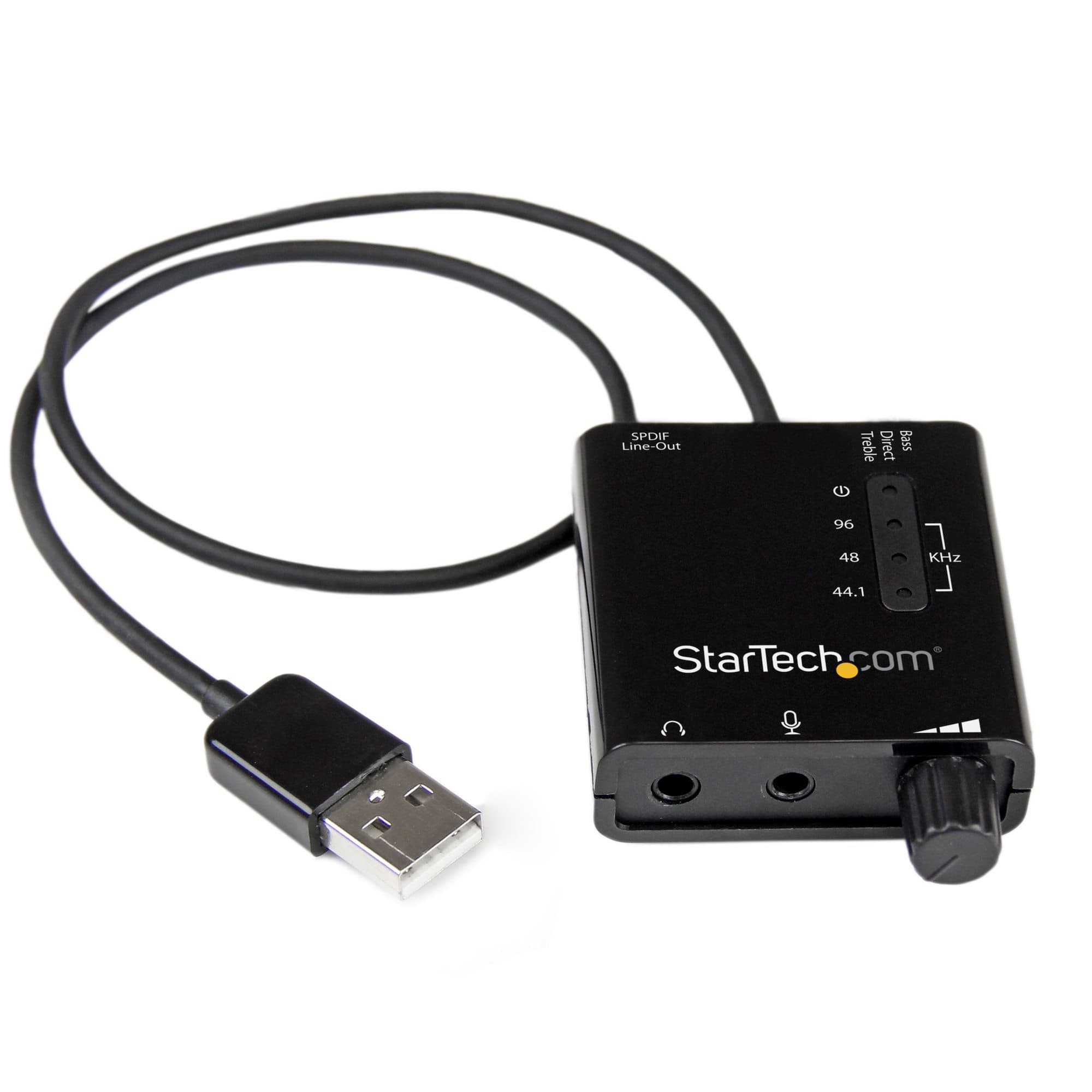 StarTech.com StarTech.com USB Sound Card Audio Adapter w/ SPDIF 2485383