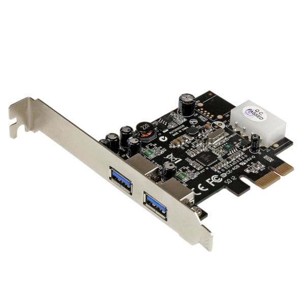 StarTech.com StarTech.com 2 Port PCIe USB 3.0 Card with UASP 2528548