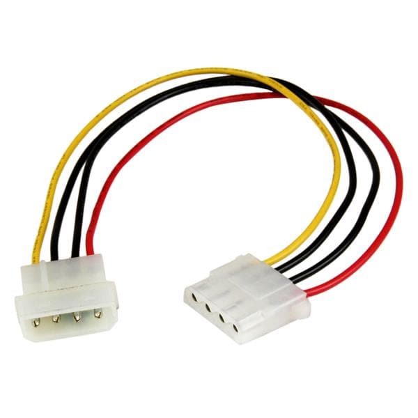 StarTech.com StarTech.com 12in Molex LP4 Power Extension Cable M/F 2557438