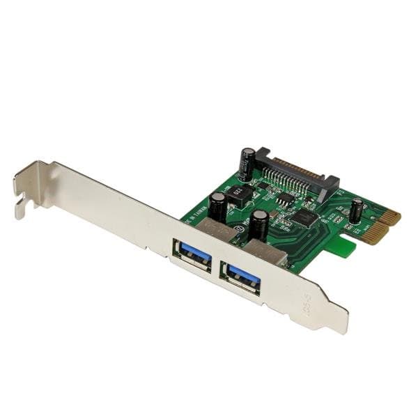 StarTech.com StarTech.com 2 Port PCIe USB 3.0 Card Adapter w/ UASP 2590203
