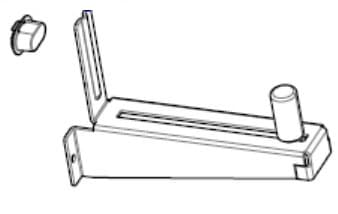 ZEBRA ZEBRA KIT 1 INCH CORE MEDIA HANGER ZT410 ZT 2637738