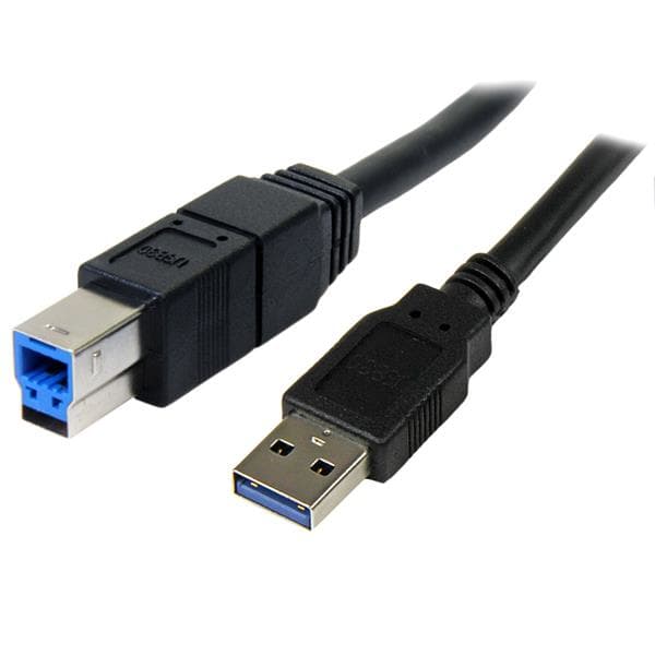 StarTech.com StarTech.com 3m Black SuperSpeed USB 3.0 Cable A to B 2647670