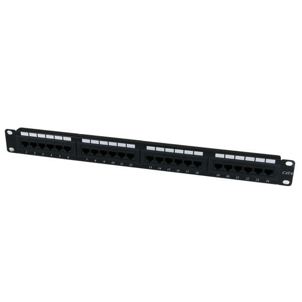 StarTech.com StarTech.com 24 Port 1U Rackmount Cat6 Patch Panel 2709154