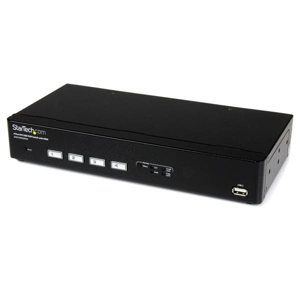 StarTech.com StarTech.com 4 Port USB DVI KVM Switch with DDM 2771222