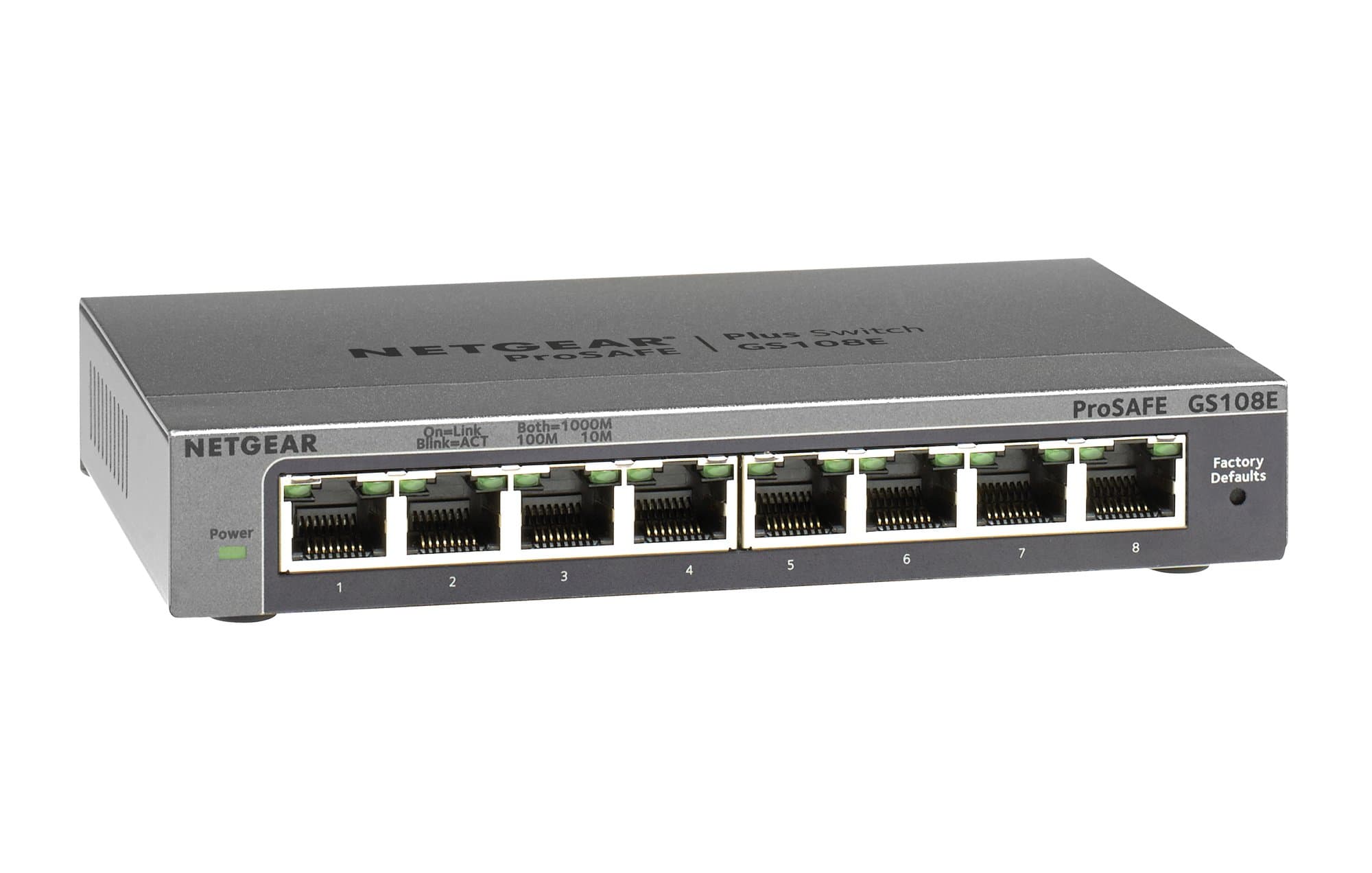 NETGEAR NETGEAR GS108E ProSafe Plus 8-port Gigab 2787705