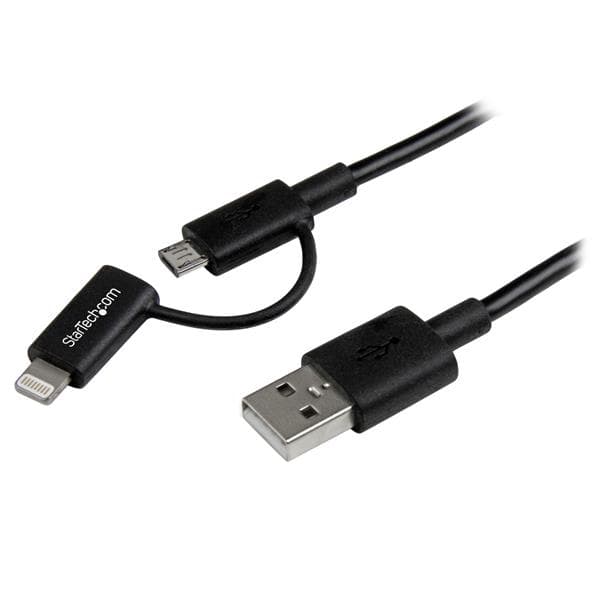 StarTech.com StarTech.com 1mLigthningorMicroUSBtoUSBCable 2894884