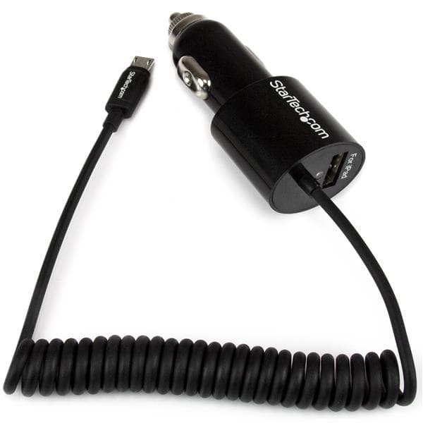 StarTech.com StarTech.com Dual Port Car Charger-MicroUSB 2894958