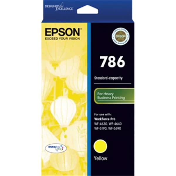 EPSON EPSON 786 Std Yellow DURABrite ink (800 page y 2943874