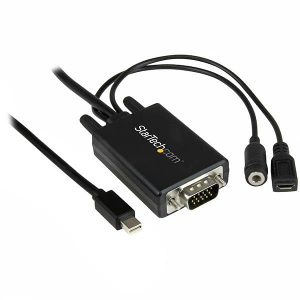 StarTech.com StarTech.com 10ft mDP to VGA Adapter Cable with Audio 3009600