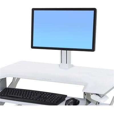 ERGOTRON ERGOTRON WORKFIT SINGLE LD MONITOR KIT WHITE 3010713