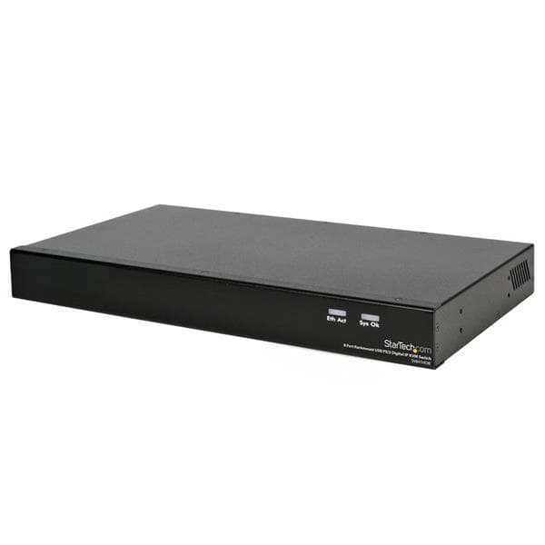StarTech.com StarTech.com 8 PORT USB PS/2 DIGITAL IP KVM SWITCH 3012168