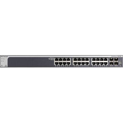 NETGEAR NETGEAR 24 PORT 10GB ETHERNET SMART SWITCH 4SFP+ 3017703