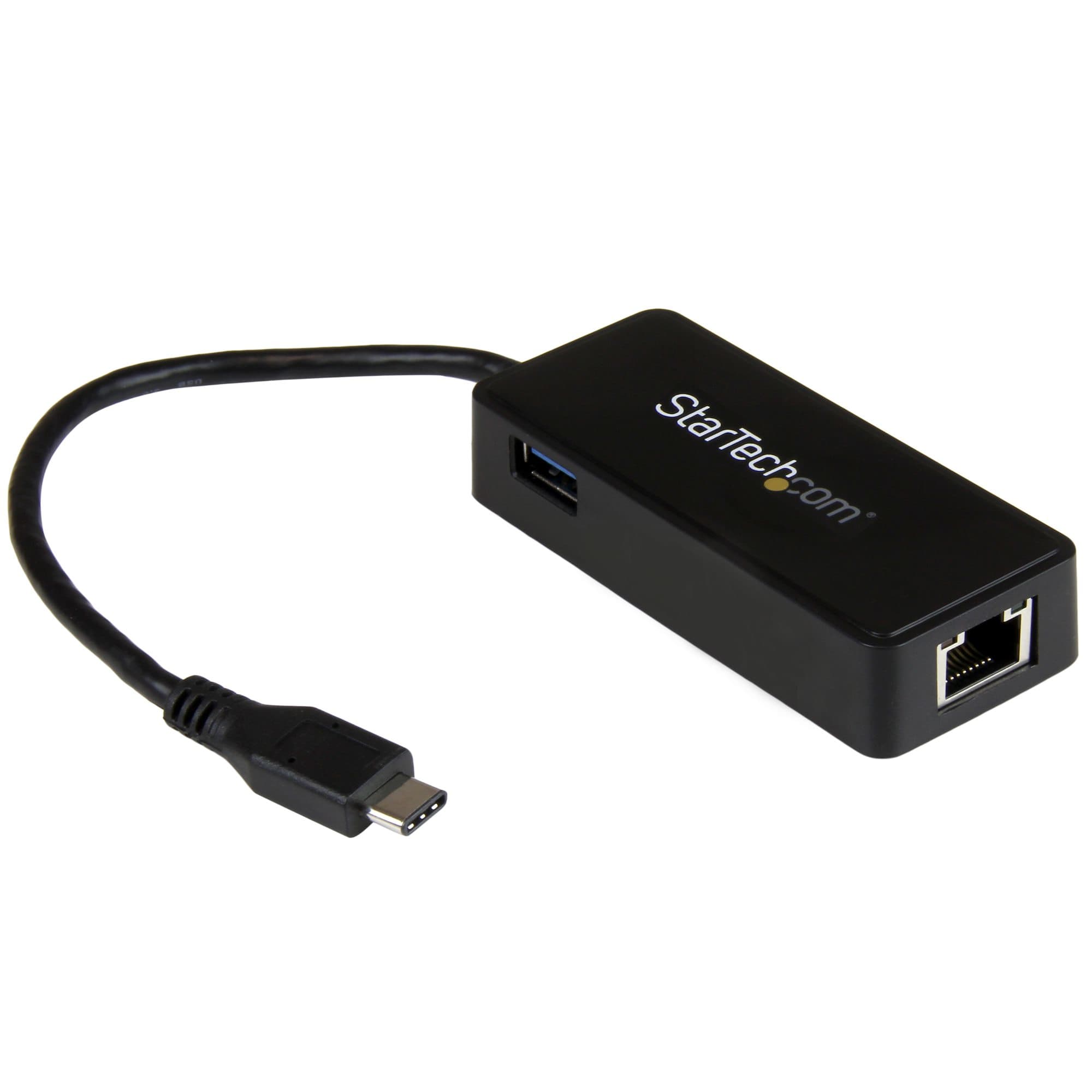 StarTech.com StarTech.com USB-C to GbE Adapter w/ Extra USB port 3098284