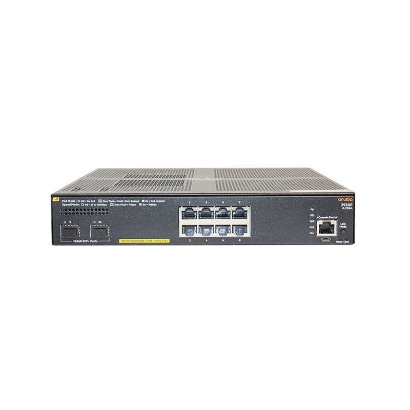 Hewlett Packard Enterprise Hewlett Packard Enterprise Aruba 2930F 8G PoE+ 2SFP+ Swch 3331244