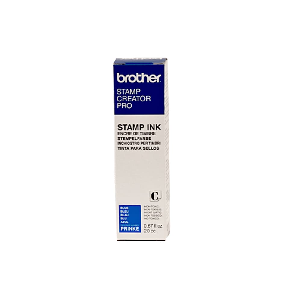 BROTHER BROTHER BLUE REFILL INK BOTTLE FOR STAMP PRO 3384481