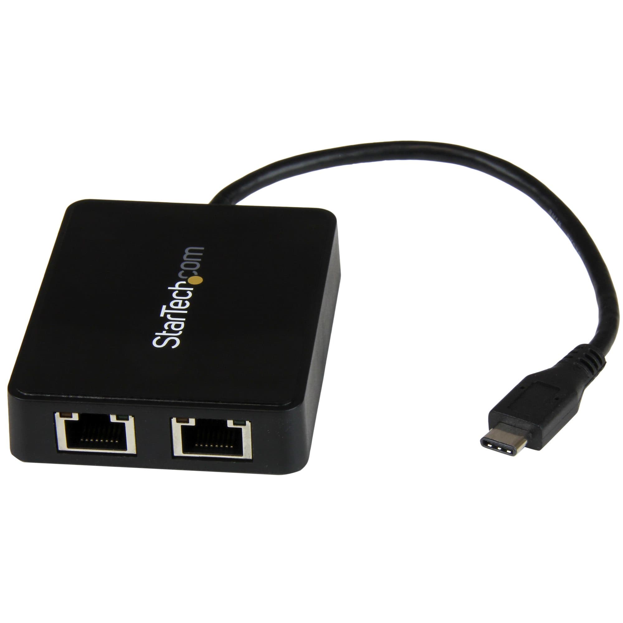 StarTech.com StarTech.com DUAL USB-C TO GBE ADAPTER W/ USB PORT 3389657