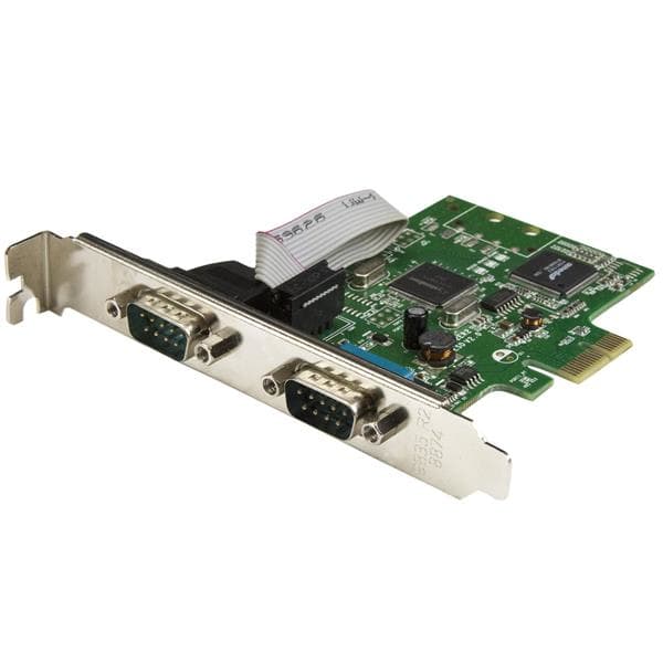 StarTech.com StarTech.com 2-Port PCIe Serial Card w/ 16C1050 UART 3578243