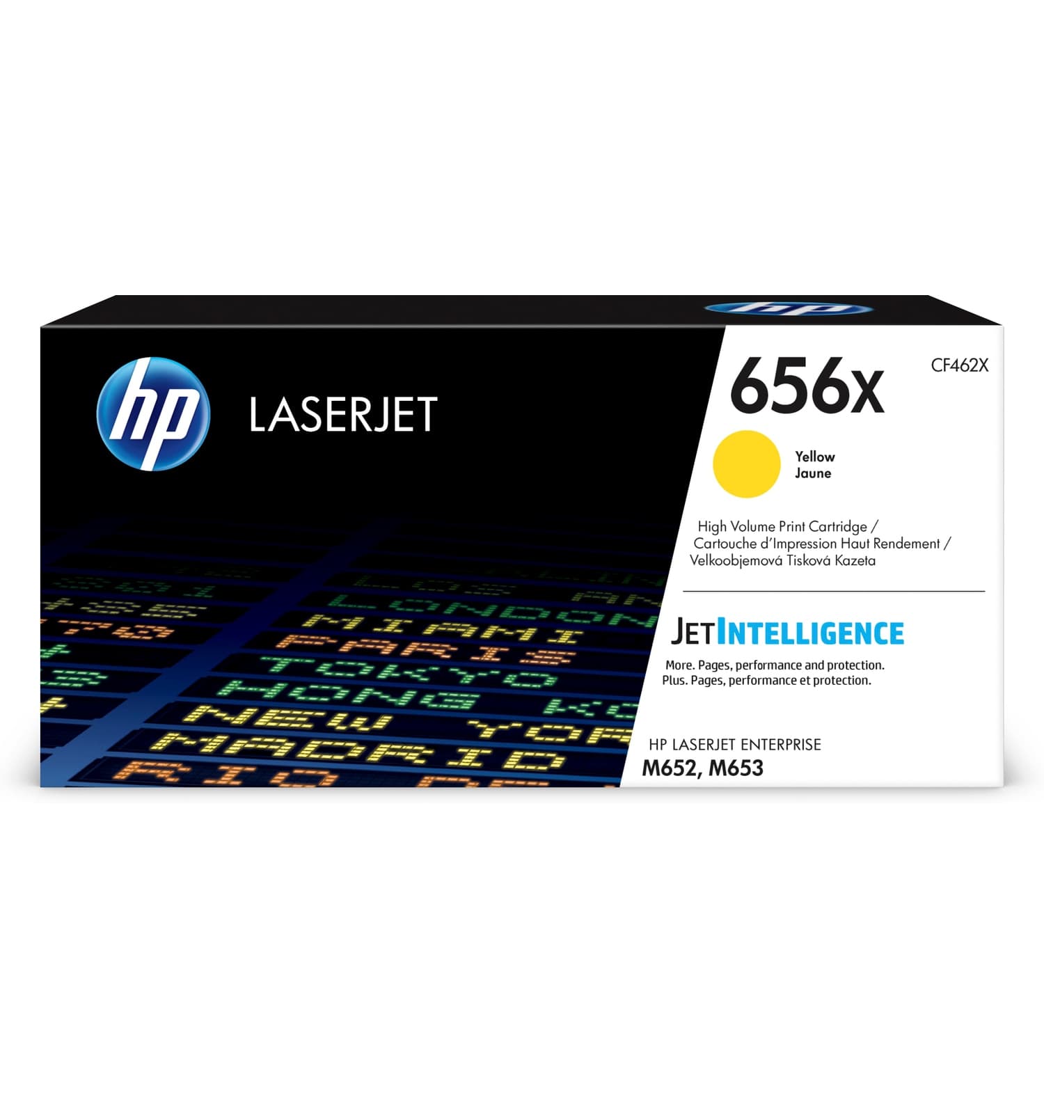 HP HP 656X Yellow LaserJet Toner Cartridge 3617901