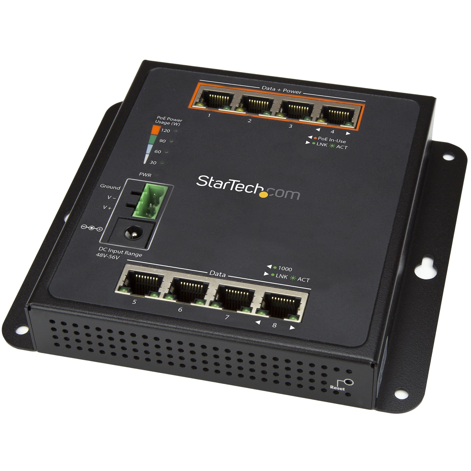 StarTech.com StarTech.com GbE Switch - 8-Port (4 PoE+) - Managed 3663078