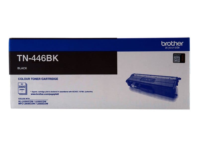 BROTHER BROTHER TN446BK TONER BLACK YIELD UP TO 6500 PG 3707917