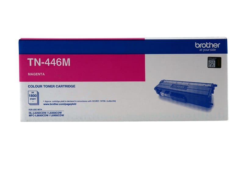 BROTHER BROTHER TN446M TONER MAGENTA YIELD UP TO 6500 PG 3707919
