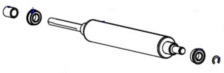 ZEBRA ZEBRA Kit Platen Roller ZT510 3735106