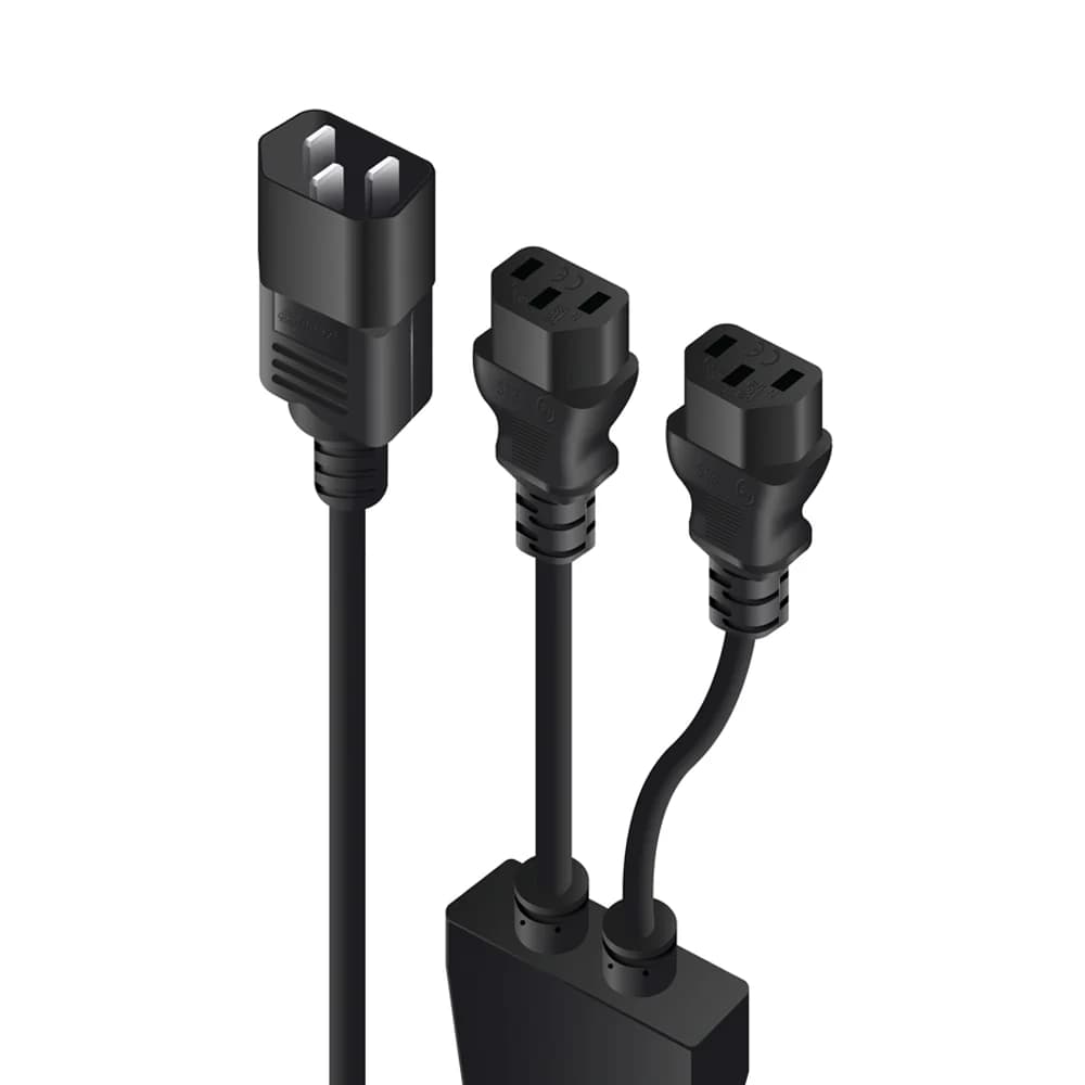 ALOGIC ALOGIC 2M Y SPLITTER PWR CBL IEC C14(M)-C13(F) 4274811