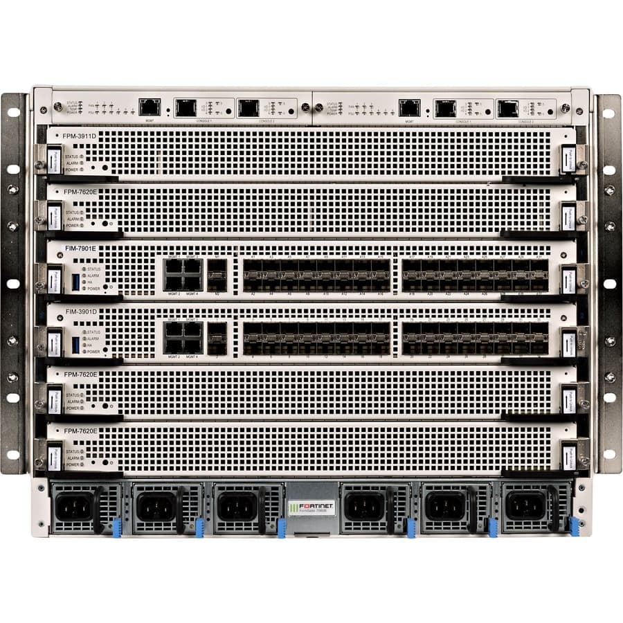 FORTINET FORTINET 8U 6-SLOT CHASSIS WITH 2X FPM-7620E PROC 4281899