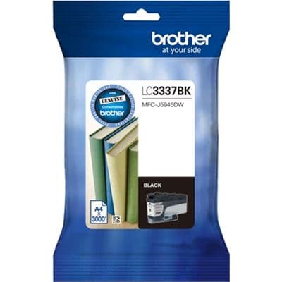 BROTHER BROTHER LC3337BK BLACK HIGH YIELD INK CART 4312923