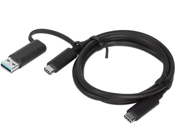 LENOVO LENOVO HYBRID USB-C CABLE WITH USB-A(1M) 4478317