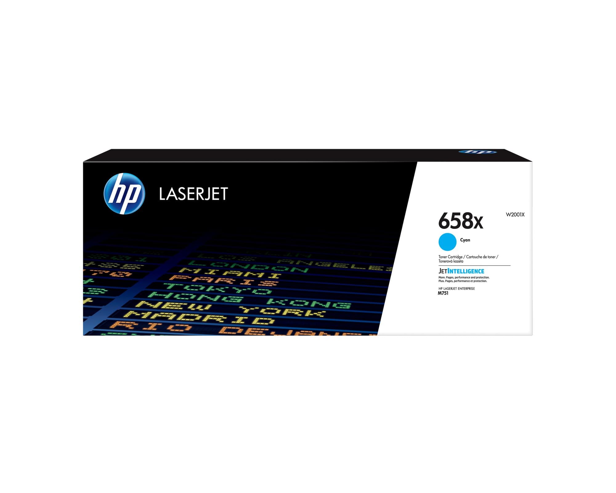 HP HP 658X CYAN LASERJET TONER CARTRIDGE 4490832