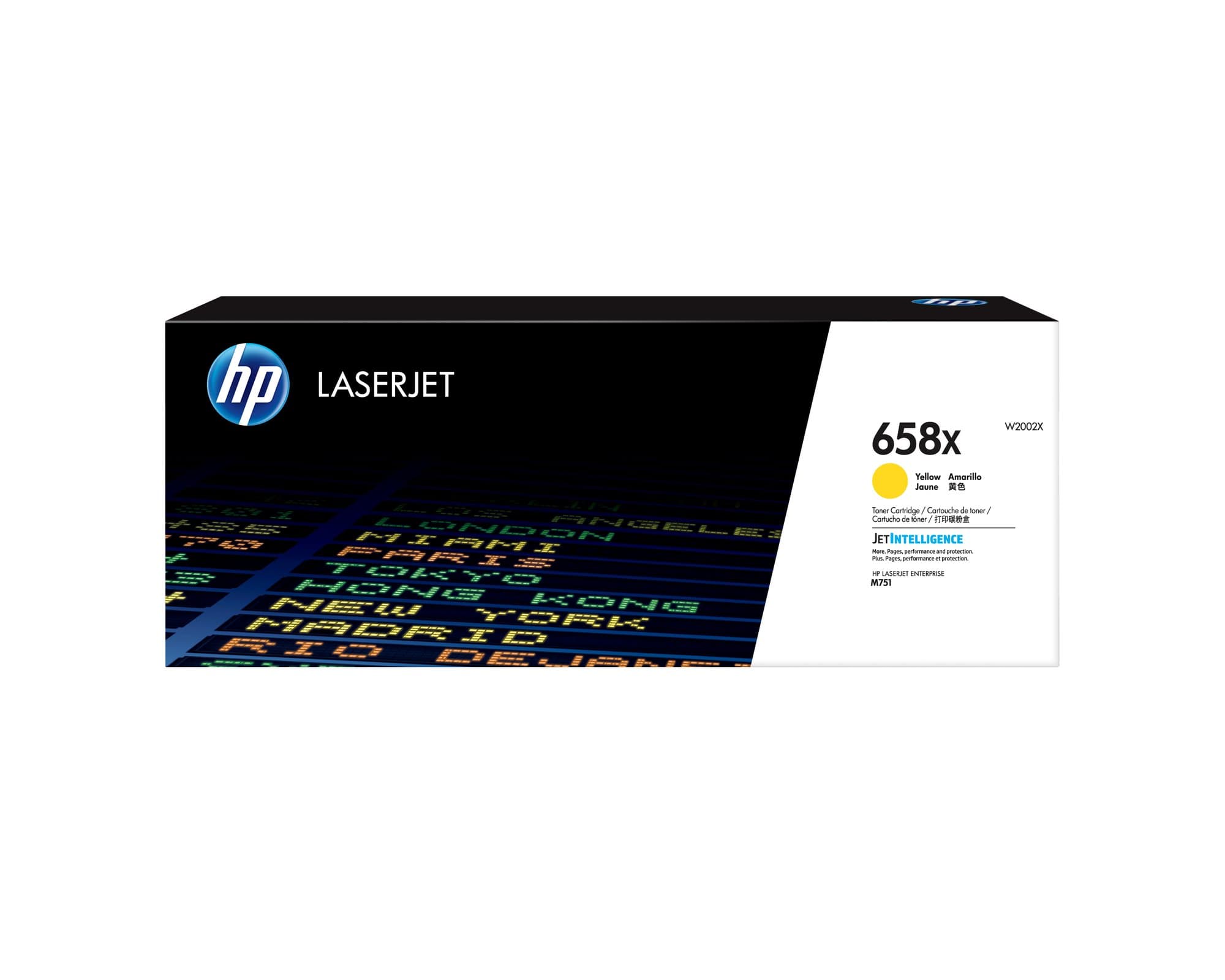 HP HP 658X YELLOW LASERJET TONER CARTRIDGE 4490835