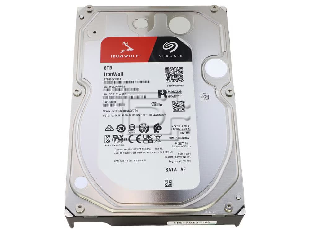 SEAGATE SEAGATE IRONWOLF 8TB NAS 7200RPM 256 MB 4492779