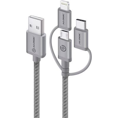 ALOGIC ALOGIC 30CM 3-IN-1 CABLE SPACE GREY 4504933