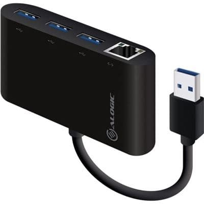 ALOGIC ALOGIC USB3.0 3 PORT HUB AND GIGABIT ADAPTER 4504948