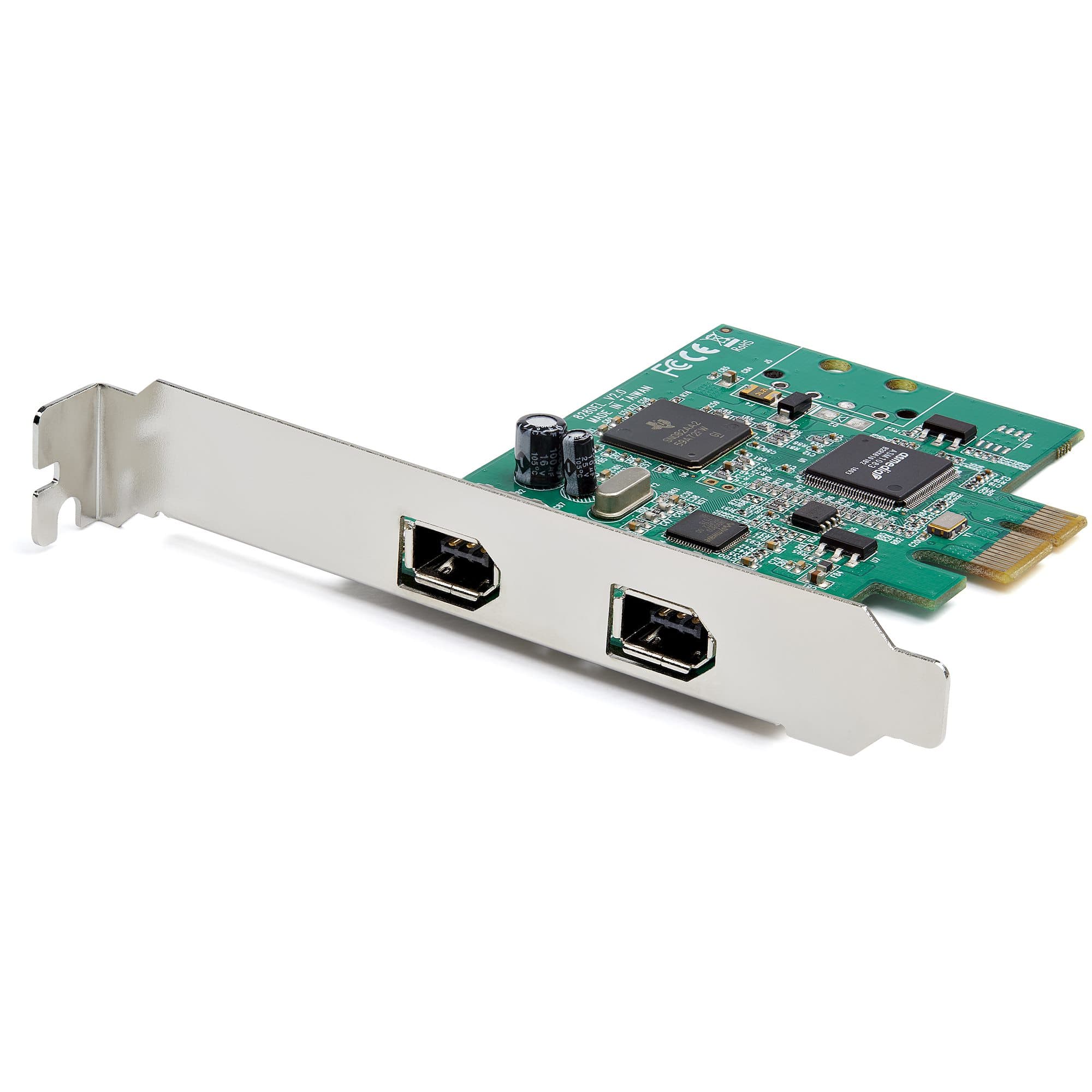 StarTech.com StarTech.com FireWire Card - PCIe FireWire - 2 Port 4732506