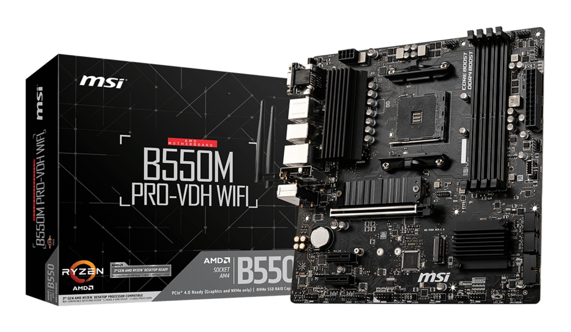 MSI MSI B550M PRO-VDH WIFI 4904278