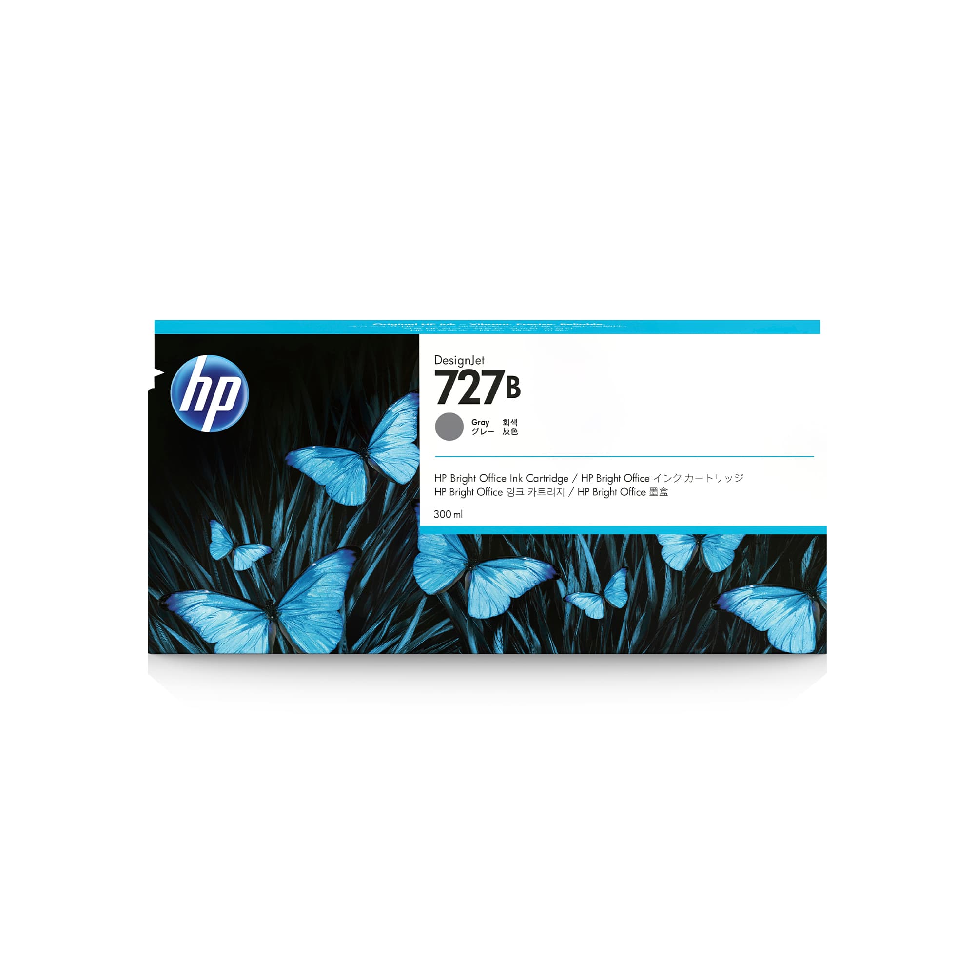 HP HP 727B 300ml Gray Ink Cartridge 4913883