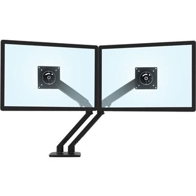 ERGOTRON ERGOTRON MXV DESK DUAL MONITOR ARM MATTE BLACK 4935864