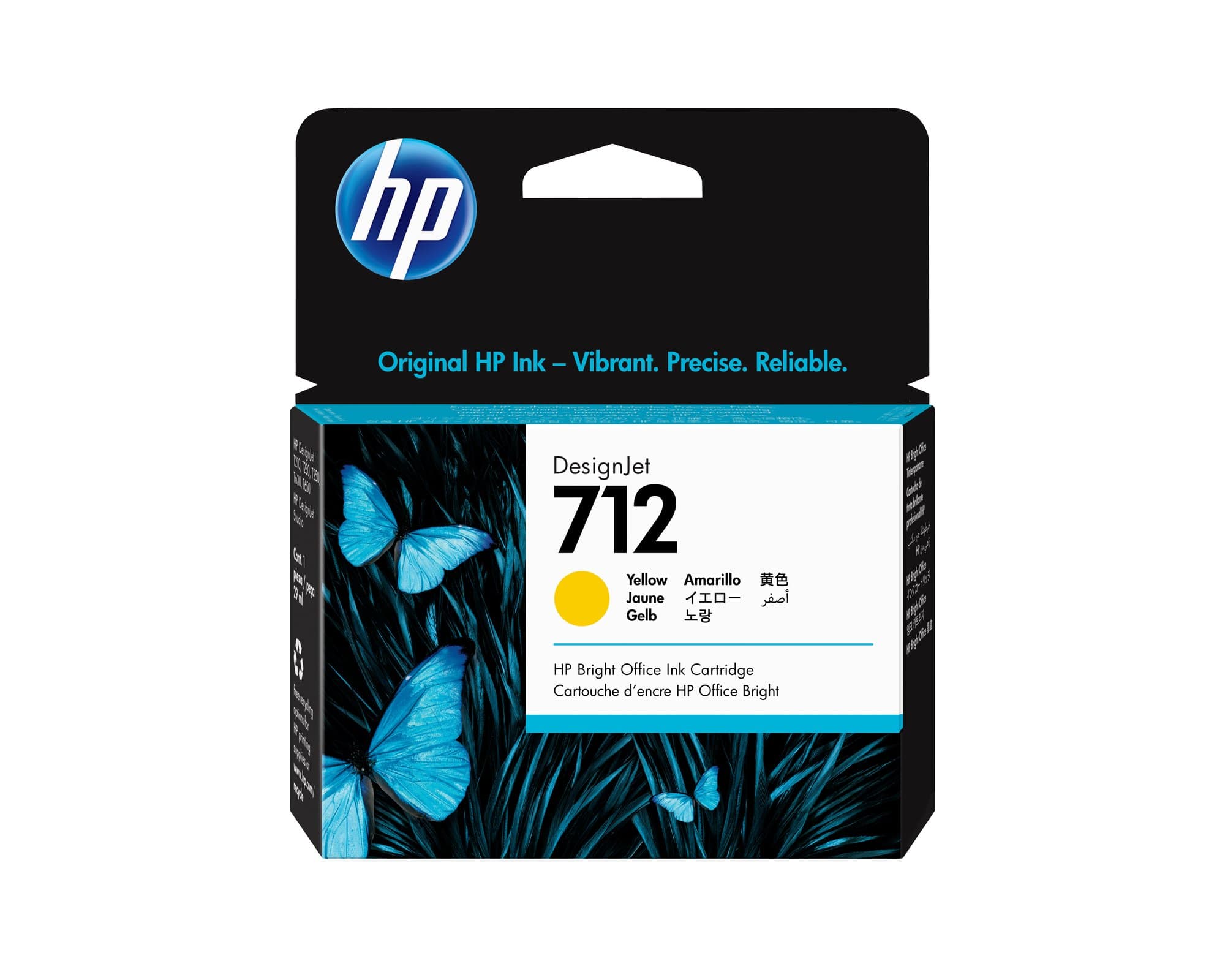 HP HP 712 29-ml Yellow DesignJet 4988543