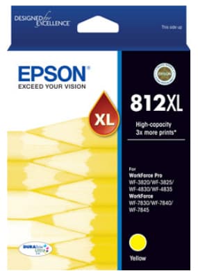 EPSON EPSON 812XL - High Capacity Capacity DURABrite 4989056