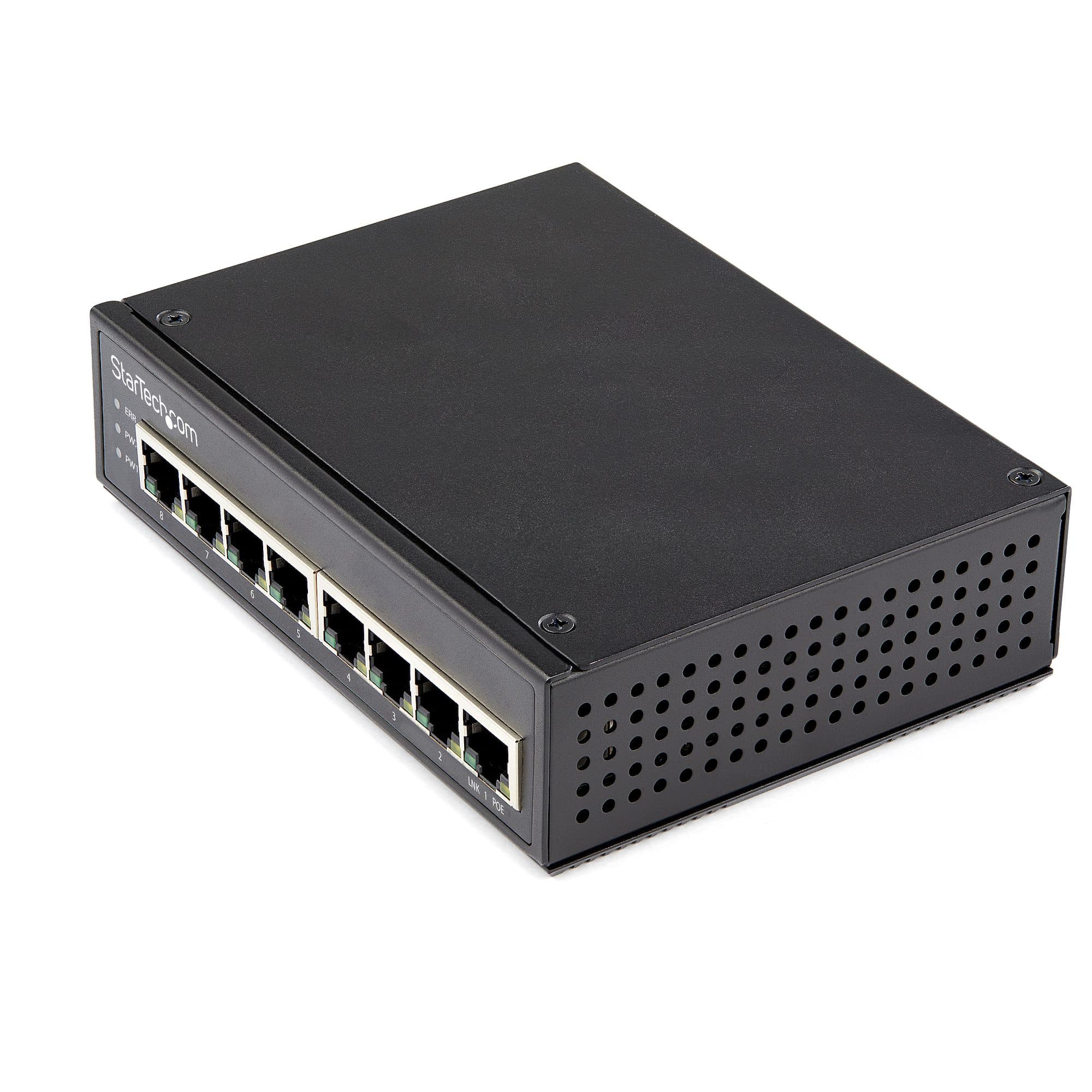 StarTech.com StarTech.com Industrial 8Port Gigabit PoE+ Switch 30W 5064966