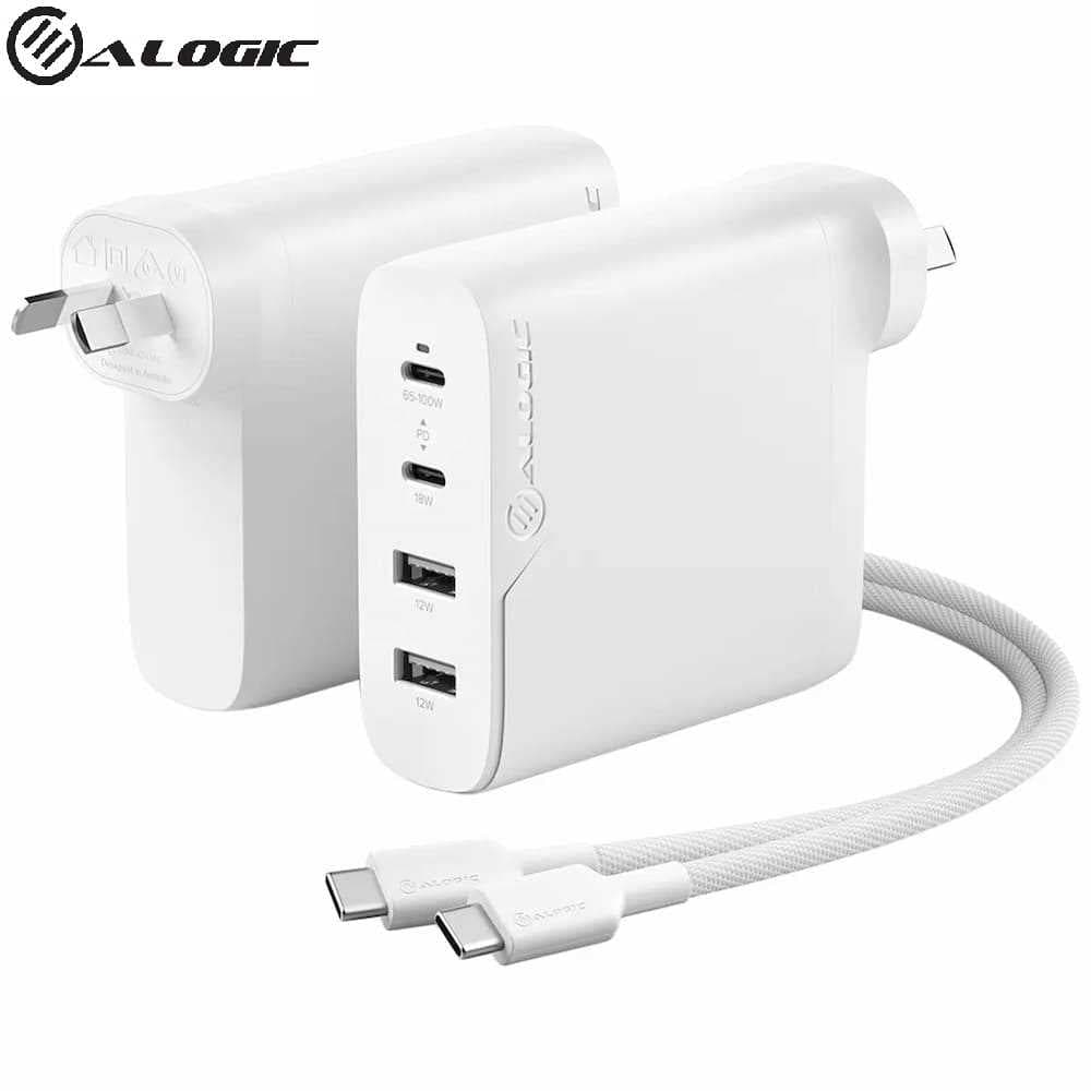ALOGIC ALOGIC RAPID POWER 4 PORT 100W#GAN#CHARGR USB-C 5080402