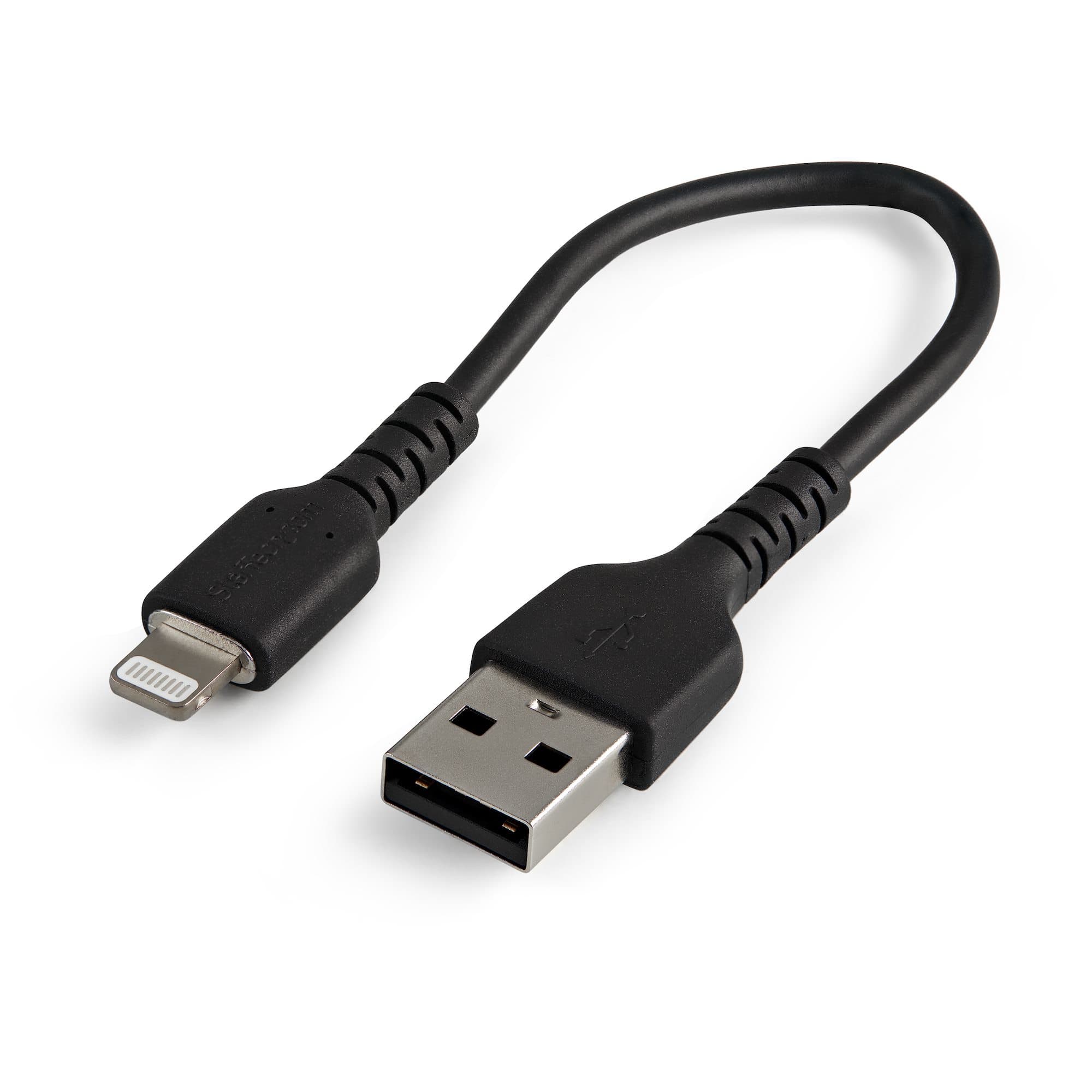StarTech.com StarTech.com 6 inch Durable USB-A to Lightning Cable 5088362