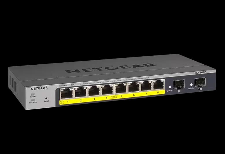 NETGEAR NETGEAR 8-PORT POE GIGABIT ETHERNET SMAR 5202622