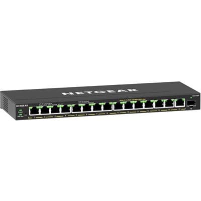 NETGEAR NETGEAR 16 PORT POE GIGABIT ETHERNET PLU 5206893