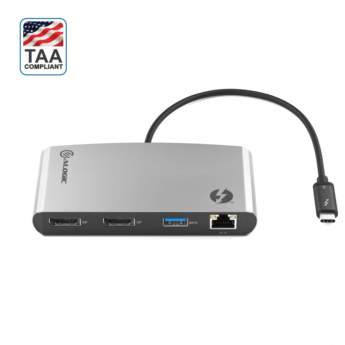 ALOGIC ALOGIC THUNDERBOLT3 DUAL DOCKING STATION 4K 5234151