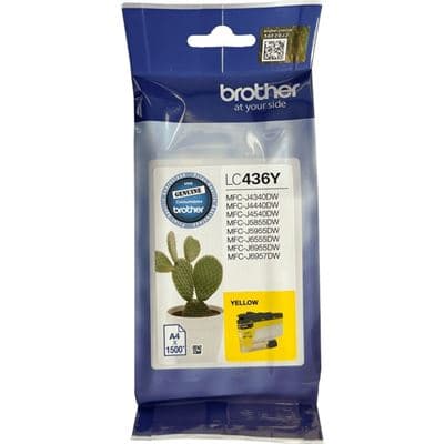 BROTHER BROTHER LC436Y 1.5K YIELD INK TANK 5266601