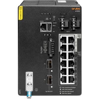 ARUBA Aruba 4100i 12G CL4/6 POE 2SFP+ DIN Sw 5304490