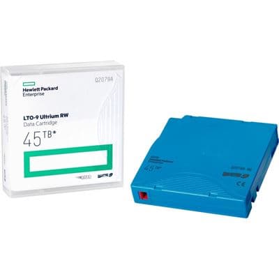 Hewlett Packard Enterprise Hewlett Packard Enterprise HPE LTO-9 Ultrium 45TB RW Data Cartridge 5315033